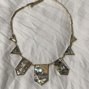 House of Harlow Abalone Statement Necklace